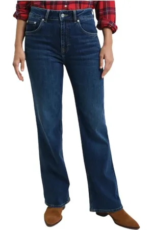GANT Dames, Jeans, Blauw, Maat: W30 Katoen