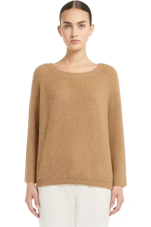 Max Mara Dames, Truien, Bruin, Maat: M