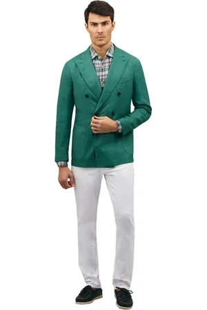 Boglioli Heren, Jassen, Groen, Maat: XL Wol