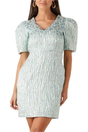 FREEBIRD Dames, Jurken, Blauw, Maat: M Denim