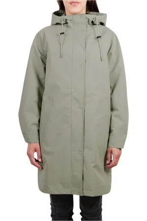 Rino & Pelle Dames, Mantels, Groen, Maat: XL
