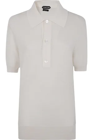 Tom Ford Heren, Tops, Wit, Maat: XL Katoen