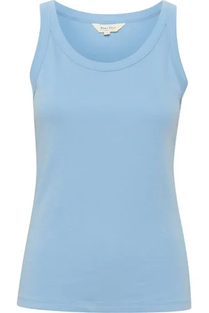 Part Two Dames, Tops, Blauw, Maat: L Denim