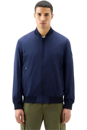 Woolrich Heren, Jassen, Blauw, Maat: 2XL Nylon