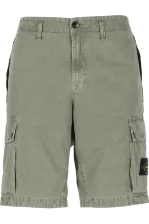 Stone Island Heren, Korte broeken, Groen, Maat: W30 Katoen