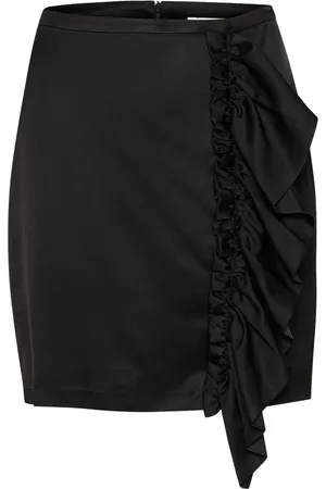 INWEAR Dames, Rokken, Zwart, Maat: M Viscose