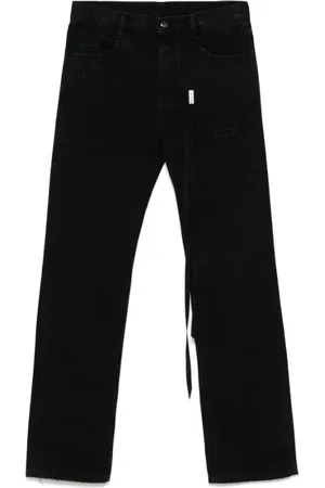 ANN DEMEULEMEESTER Heren, Jeans, Zwart, Maat: W34