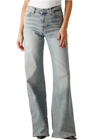 7 for all Mankind Dames, Jeans, Blauw, Maat: W31 Katoen