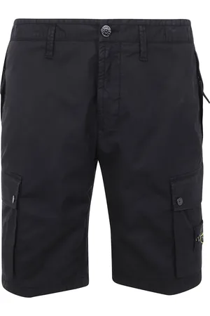 Stone Island Heren, Korte broeken, Zwart, Maat: W36 Katoen