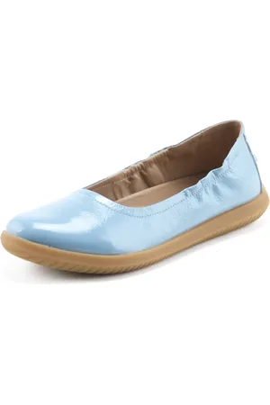 Nature Dames, Schoenen, Blauw, Maat: 36 EU Leer