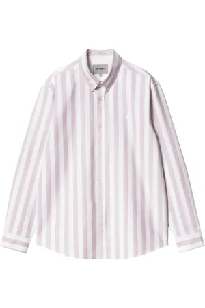 Carhartt Heren, Overhemden, Roze, Maat: S Katoen