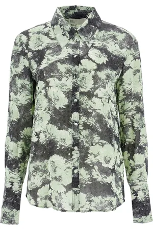 Tory Burch Dames, Blouses & Shirts, Groen, Maat: XS Viscose