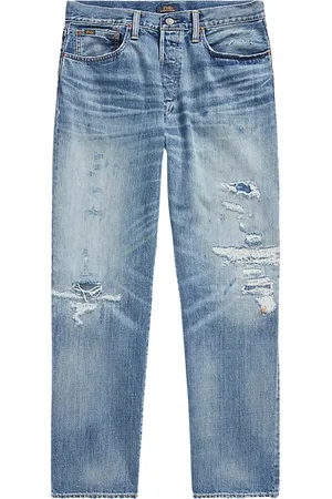 Ralph Lauren Heren, Jeans, Blauw, Maat: W34 L34 Denim