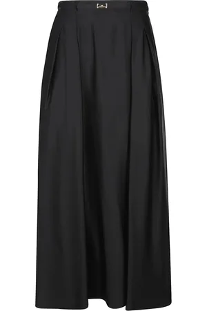 Elisabetta Franchi Dames, Rokken, Zwart, Maat: M Viscose