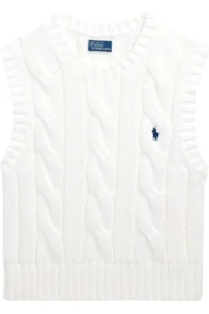 Ralph Lauren Dames, Truien, Wit, Maat: M Katoen