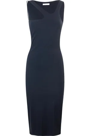 Patrizia Pepe Dames, Jurken, Zwart, Maat: XS Jersey