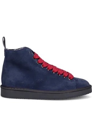 Panchic Dames, Schoenen, Blauw, Maat: 38 EU Suède