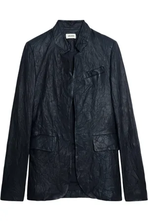 Zadig & Voltaire Dames, Jassen, Zwart, Maat: S Leer