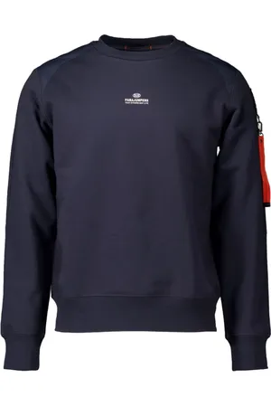 Parajumpers Heren, Sweatshirts & Hoodies, Blauw, Maat: S Katoen