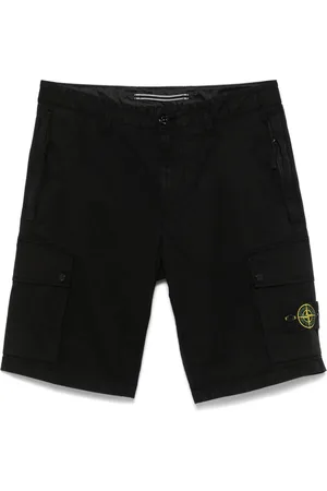 Stone Island Heren, Korte broeken, Zwart, Maat: W32 Katoen