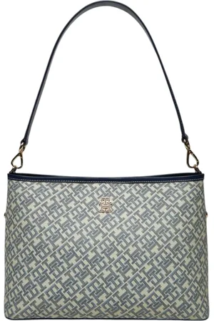 Tommy Hilfiger Dames, Tassen, Blauw, Maat: ONE Size