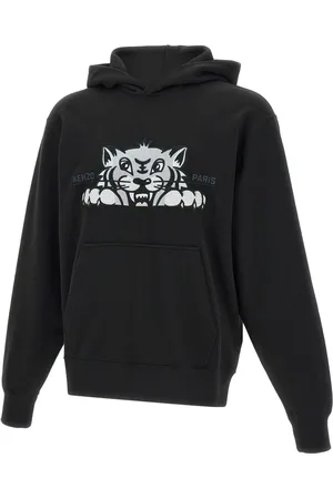 Kenzo Heren, Sweatshirts & Hoodies, Zwart, Maat: S Katoen