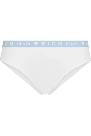 John Richmond Dames, Ondergoed, Wit, Maat: XL Denim