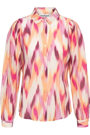 &Co Woman Dames, Blouses & Shirts, Veelkleurig, Maat: M Viscose