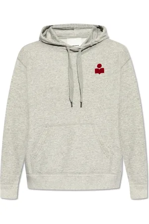 Isabel Marant Heren, Sweatshirts & Hoodies, Grijs, Maat: S Katoen