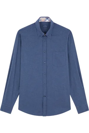 Paul & Shark Heren, Overhemden, Blauw, Maat: L Katoen