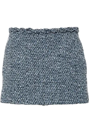 VALENTINO GARAVANI Dames, Rokken, Blauw, Maat: XS Denim