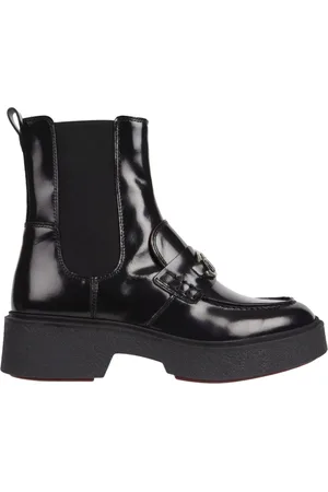 Tommy Hilfiger Dames, Schoenen, Zwart, Maat: 36 EU Leer