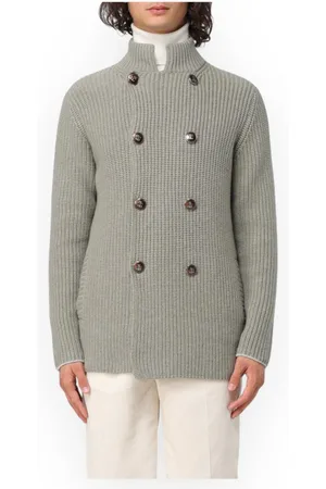 Brunello Cucinelli Heren, Truien, Groen, Maat: XL Wol