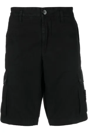 Stone Island Heren, Korte broeken, Zwart, Maat: W32 Katoen