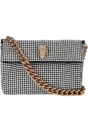 Kurt Geiger Dames, Tassen, Grijs, Maat: ONE Size Leer