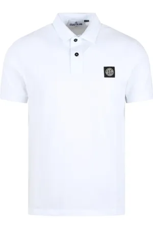 Stone Island Heren, Tops, Wit, Maat: S Katoen
