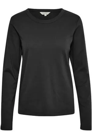 Part Two Dames, Tops, Zwart, Maat: 2XL Katoen