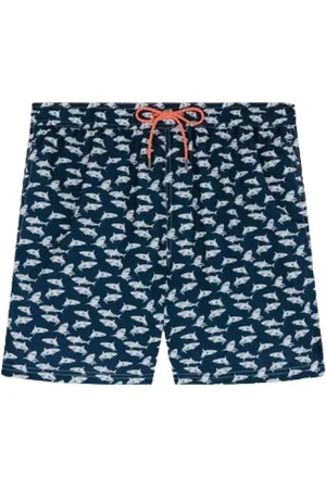 Paul & Shark Heren, Badkleding, Blauw, Maat: L Poliester