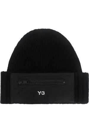 Y-3 Unisex, Accessoires, Zwart, Maat: ONE Size Wol