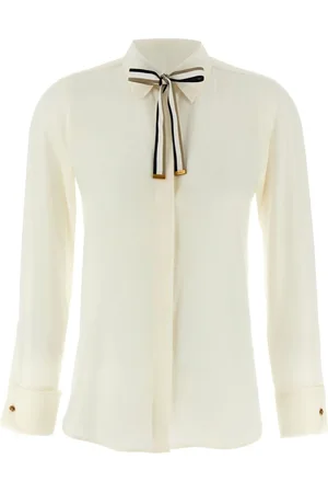 Max Mara Dames, Blouses & Shirts, Wit, Maat: M