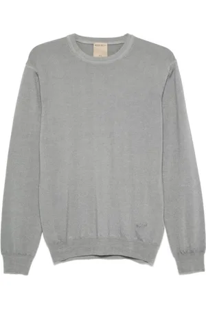 Woolrich Heren, Truien, Grijs, Maat: 2XL Wol