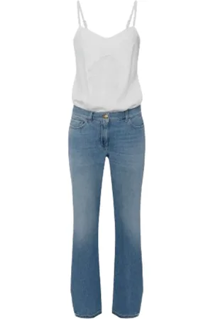 Elisabetta Franchi Dames, Jumpsuits & Playsuits, Veelkleurig, Maat: S Denim
