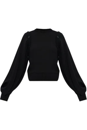 Comme des Garçons Dames, Truien, Zwart, Maat: S Wol