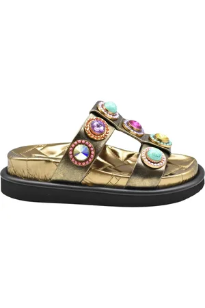 Kurt Geiger Dames, Schoenen, Geel, Maat: 37 EU