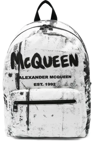 Alexander McQueen Heren, Tassen, Zwart, Maat: ONE Size