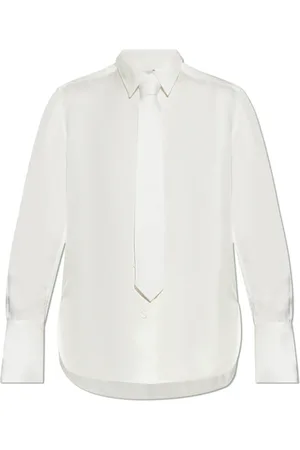 Paul Smith Dames, Blouses & Shirts, Wit, Maat: S Viscose