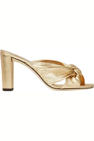 Jimmy Choo Dames, Schoenen, Geel, Maat: 40 EU Leer