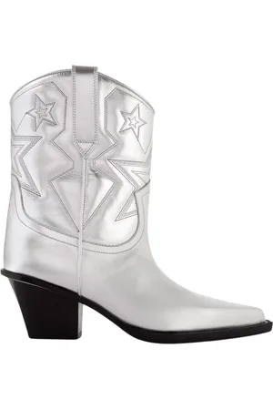PARIS TEXAS Dames, Schoenen, Grijs, Maat: 38 EU Leer