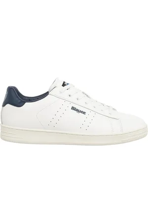 Blauer Heren, Schoenen, Wit, Maat: 43 EU Leer