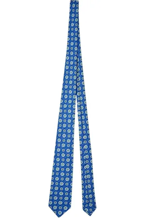 Kiton Unisex, Accessoires, Blauw, Maat: ONE Size Zijde